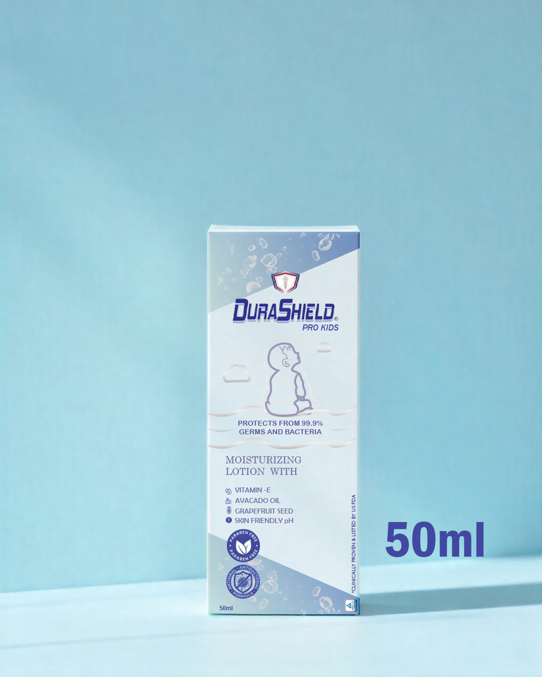 DuraShield Pro Kids Moisturizing Lotion – 50ml