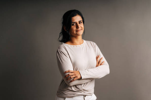 Portrait of a Latin American woman